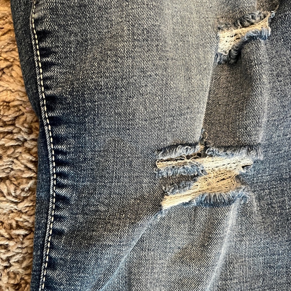 VINTAGE LOW RISE JEANS - Picture 4 of 10